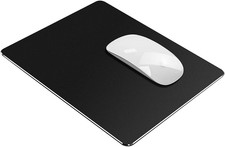 Hard Metal Aluminum Mouse Pad Clear Modern Smooth Magic Ultra Thin Double Side D