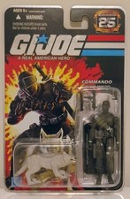 NEW GI Joe 25th Anniversary Snake Eyes v2 Commando with Timber Foil Version