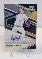 2020 Panini Elite Extra Edition - Logan Hofmann #145 Signatures (AU, RC)