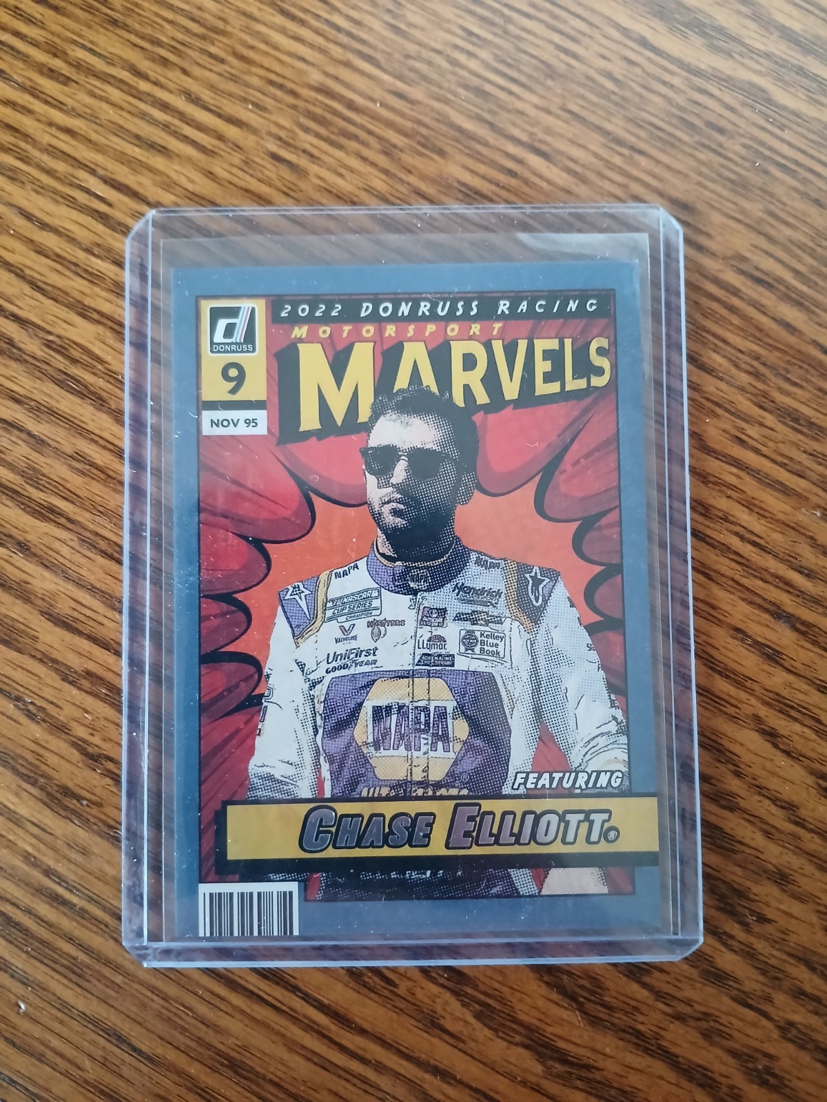 2022 Panini Donruss NASCAR Chase Elliott Motorsport Marvels SSP Case Hit