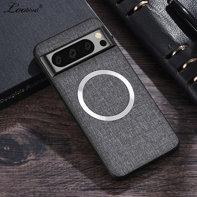 MagSafe Fabric Case für Google Pixel 6 7 8 9 10 Pro XL Slim Cover UK