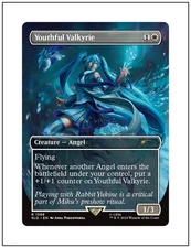 1x Youthful Valkyrie, Secret Lair Hatsune Miku, Magic MTG NM ENG