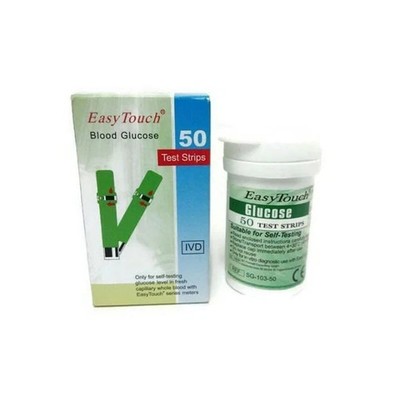 1 box (25 test strips) Blood Glucose Test Strip Easy Touch EasyTouch