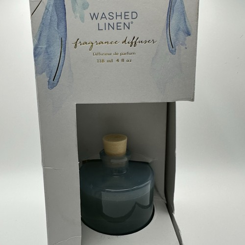 Petite Reed Diffusers - Home Fragrance Diffuser Set 4 Fl Oz Washed Linen - Picture 3 of 3