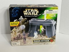 Kenner Star Wars Power of The Force Endor Attack 1997 Playset NIB New in Box