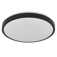 Led Deckenlampe Metall Schwarz Osram 3000K Ø48Cm BüRo Deckenleuchte Wohnzimmer