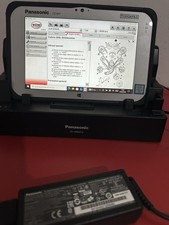Panasonic ToughPad FZ-M1 Toughbook Rugged Diagniosi
