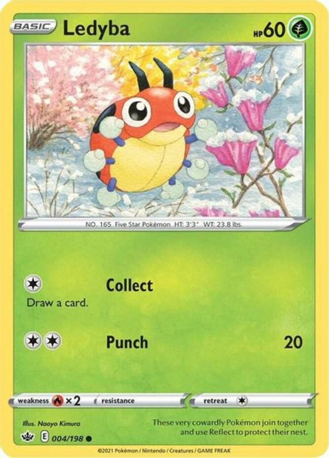 Ledyba - 004/198 - Common - Lightly Played