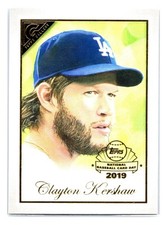 Clayton Kershaw 2019 Bowman Platinum National Gallery Preview #GP-CK Dodgers