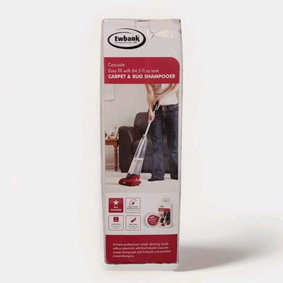 #ad Ewbank Cascade Manual Non Electric Carpet Cleaner Shampooer Push Roller Brush $19.87