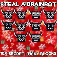 💸🔥10X SECRET LUCKY BLOCKS🔥💸 - STEAL A BRAINROT CHEAP!⚡💸