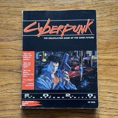 R Talsorian Games Cyberpunk 2020 1990 2nd Edition CP3002 RPG Guide Book