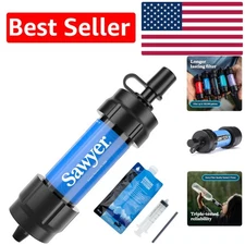 Compact Mini Water Filter – Protection from Bacteria, Protozoa & Microplastics