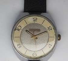 SUPER RARO orologio meccanico sovietico URSS originale Big RAKETA 2609.H 1976'S