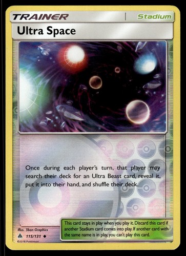 ULTRA SPACE - 115/131 Uncommon Forbidden Light Pokemon Reverse Holo NM