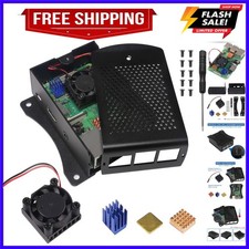 for Raspberry Pi 3 Metal Case for RPi 3 Aluminium Case Protective Shell Box W...