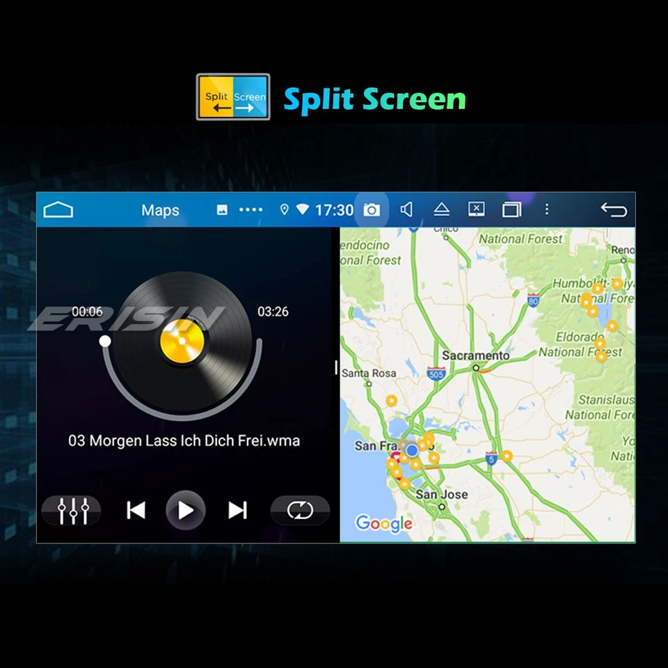 8-Core Android 14 Navigatore Autoradio Renault Megane 3 Fluence DAB+CarPlay 8773 - Immagine 4 di 4