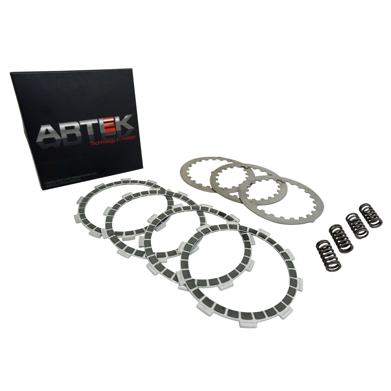 Disque embrayage Artek K2 renforcé friction maximale AM6 50 - 3