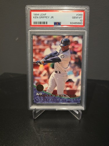 1994 Leaf - Ken Griffey Jr #368 PSA 10🔥🔥 Rare.
