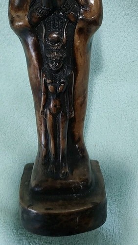 Unique Egyptian statue with hieroglyphics - Picture 3 of 10