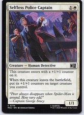 Selfless Police Captain 774 Commander: Marvel Super Heroes MTG NM/M
