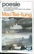 POESIE TSE-TUNG MAO GARZANTI 1969 I GARZANTI BROSSURA