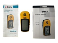 GARMIN ETREX HANDHELD 12 CHANNEL GPS TRACKER +MANUALS - WORKING - FAST - MINT