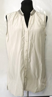 The Mercer Seidenbluse. Vintage silk scarf. Gebraucht. 100% Seide Gr:M