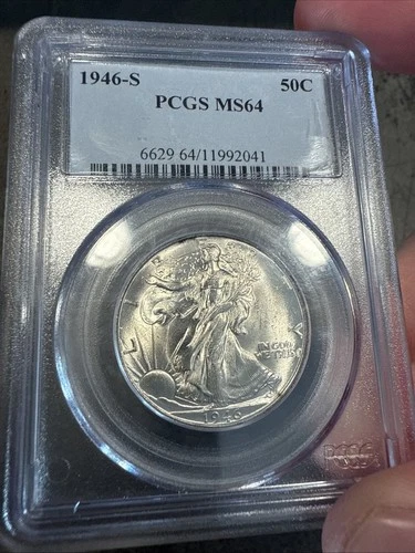 1946-S Walking Liberty Half Dollar PCGS MS64