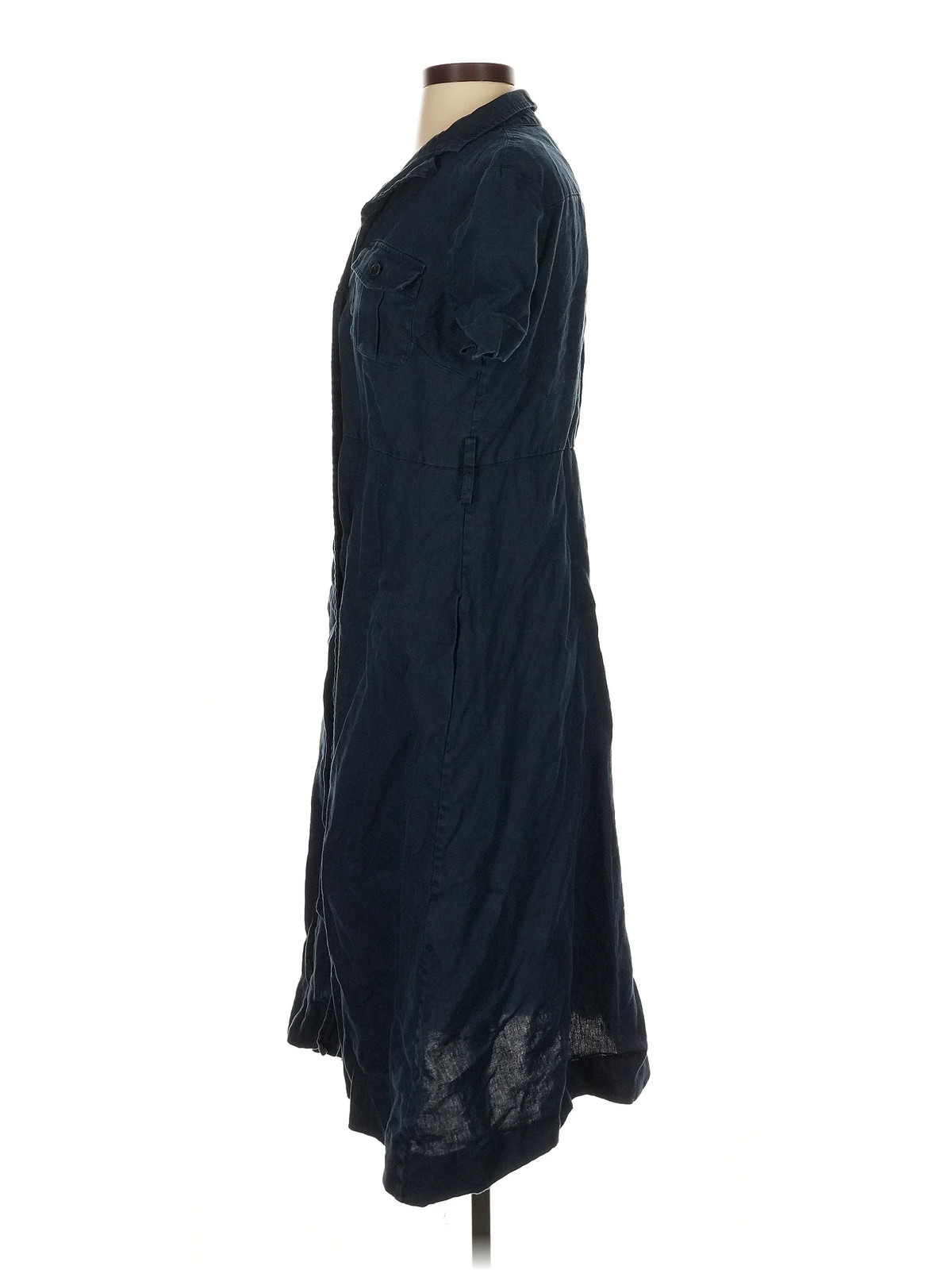 Brooks Brothers Women Blue Casual Dress S thumbnail 4