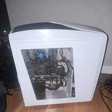 iBUYPOWER I-Series 508 Gaming Desktop Tower Intel i5 MSI GPU Wi-Fi White