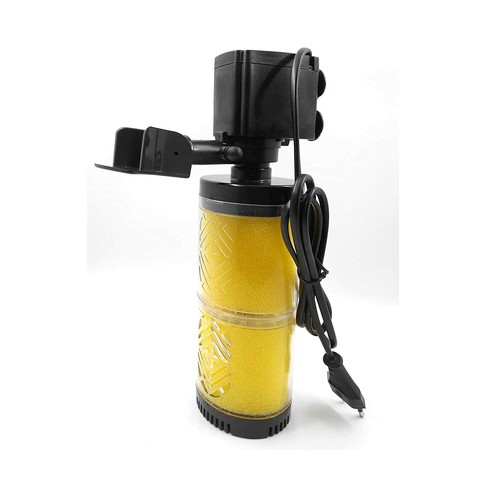 POMPA FILTRO PER INTERNO PULIZIA ACQUARIO ACQUA DOLCE SALATA 15W 1800L/H DN-1502 - Foto 2 di 3
