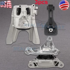 Fits 2016-2019 Honda Civic 2.0L AUTO Engine Motor & Transmission Mount Set USA