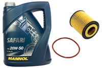20W50 MotoröL Set ÖLfilter SH4784P 5 Liter FüR Audi Opel Omega Vectra Astra Zafi
