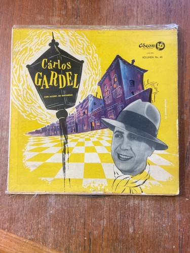 RARE - CARLOS GARDEL | VOLUMEN 42 LP ARGENTINA 1964 Vinyl Record
