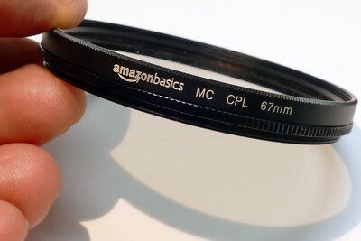 Amazon Basics 67mm Lens Filter Circular Polarizer C-PL MC Multi