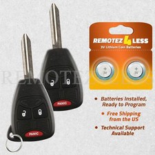 2 For 2004 2005 2006 2007 Dodge Grand Caravan Keyless Entry Remote Key Fob 3b