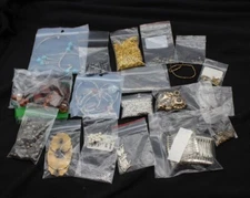 Jewelry Making Supplies - Junk Drawer Mixed Lot Beads Washers Spacers