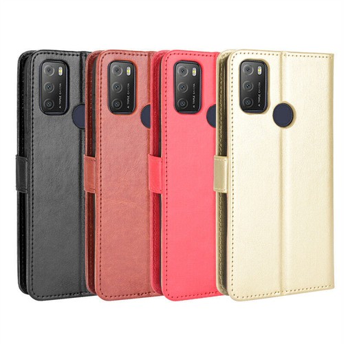 Wallet Flip Phone Cover Case For Alcatel 1B 2022 1L 1S 3L 2021 1SE 2020 3X 2020 - Picture 2 of 47