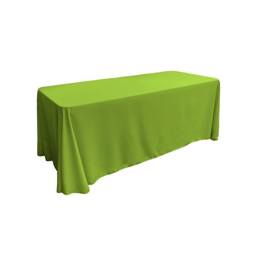 LA Linen Polyester Poplin Rectangular Tablecloth, 90 by 156-Inch. Made in USA - Picture 17 of 29