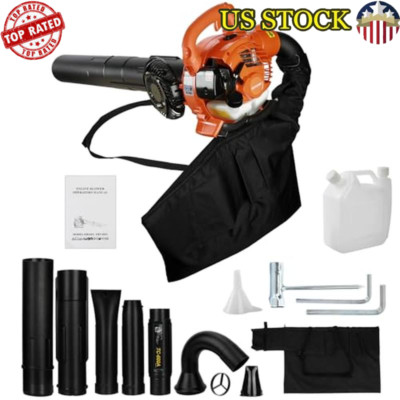 Cordless Leaf Vacuum Blower Gas Powered Handheld Dual-Purpose Mulcher Collector