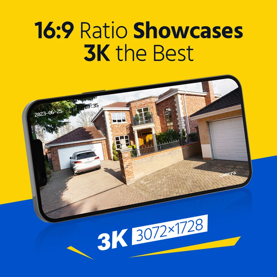 Cámara de seguridad ANNKE 5MP PoE C500 grabación de audio exterior detección humana IP67 Foto 3 de 4