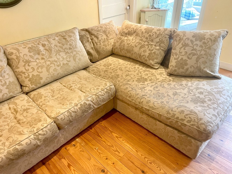 Collins & Hayes Catalina L Shaped Corner Sofa Neutral Colour Right Hand