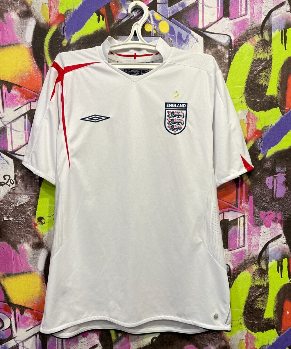 UMBRO サッカー イングランド代表2006 レプリカユニフォーム S England Soccer National Team 2006 2007 Home Football Shirt