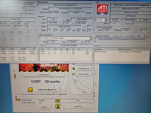 HIS retro graphics card Radeon X1300 / LE RV515 256 MB DDR2 AGP Dual Link DVI - Afbeelding 5 van 5