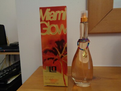 NEW J LO MIAMI GLOW EDT 100ml, VERY RARE DISCONTINUED UK
