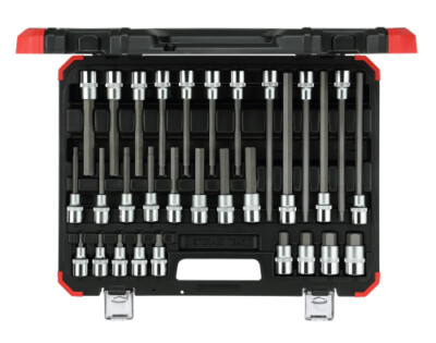 GEDORE 3301573 30-Piece Screwdriver bit sockets 1/2 hex. 30pcs
