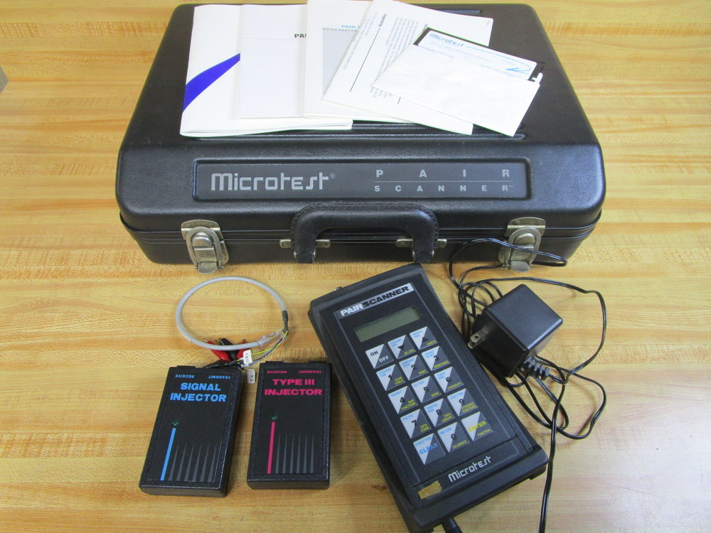 Microtest Pair Scanner Cable Tracer Kit | eBay