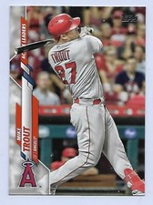 MIKE TROUT 2020 TOPPS UPDATE ACTIVE LEADERS #U-292 ⚾