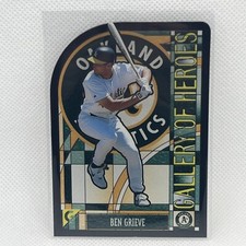 1999 Topps Gallery of Heroes Ben Grieve #GH8